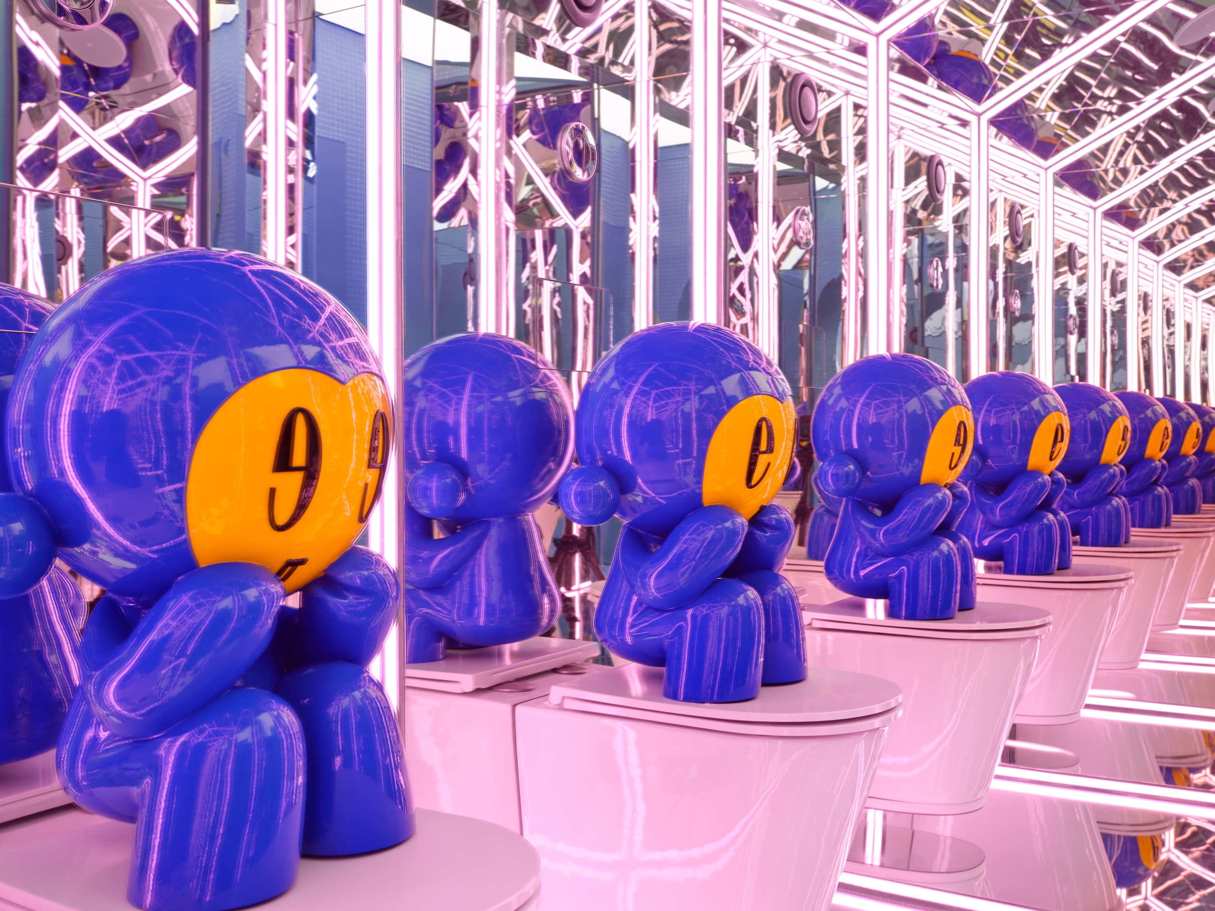 Pop&Roll Art Toilet